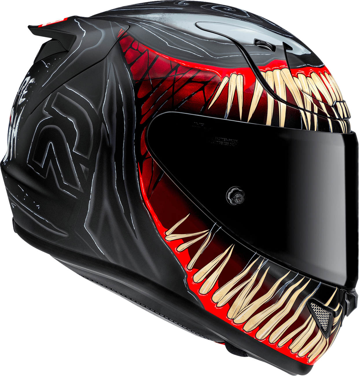 HJC RPHA 12N Marvel Venom 3 Motorcycle Helmet - Part Number FA53NUS5ES1V - Kelly Motorsports