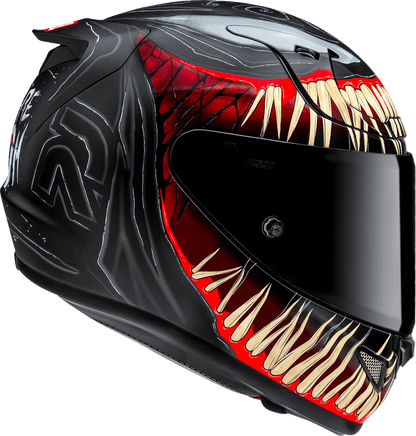 HJC RPHA 12N Marvel Venom 3 Motorcycle Helmet - Part Number FA53NUS5ES1V - Kelly Motorsports