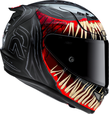 HJC RPHA 12N Marvel Venom 3 Motorcycle Helmet (Part Number FA53NUS8ES1V, 2XL) - Kelly Motorsports