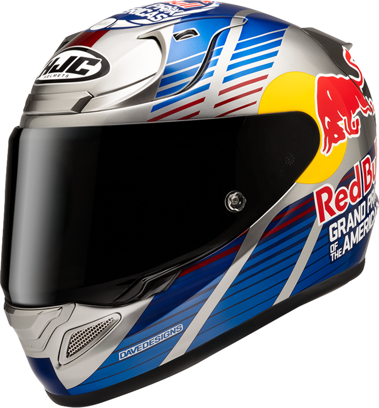 HJC RPHA 12N Red Bull Austin GP II Helmet - XL FA53NUS7F21V - Kelly Motorsports
