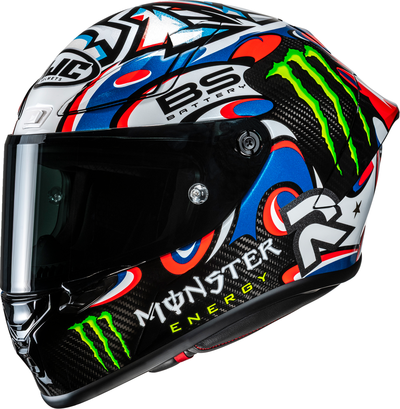 HJC RPHA 1N V2 Quartararo Le Mans III Carbon Helmet - Large FB27NUS6221V - Kelly Motorsports