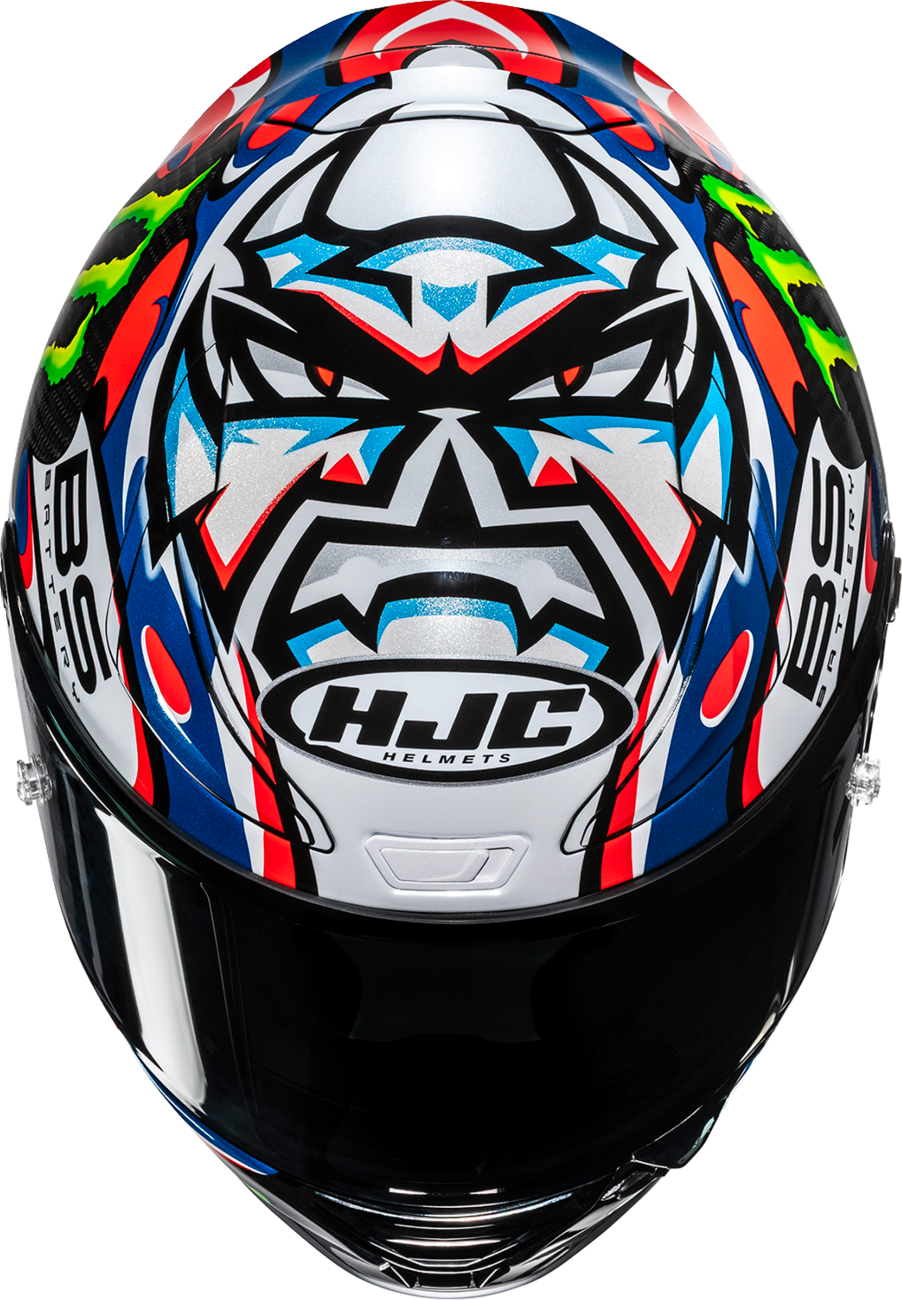 HJC RPHA 1N V2 Quartararo Le Mans III Carbon Motorcycle Helmet - Small FB27NUS4221V - Kelly Motorsports