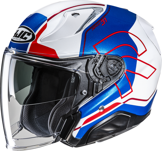 HJC RPHA 31 Dereen Motorcycle Helmet with Integrated Sun Visor and P.I.M EVO Shell – XL (Part JA19NUS7221V) - Kelly Motorsports