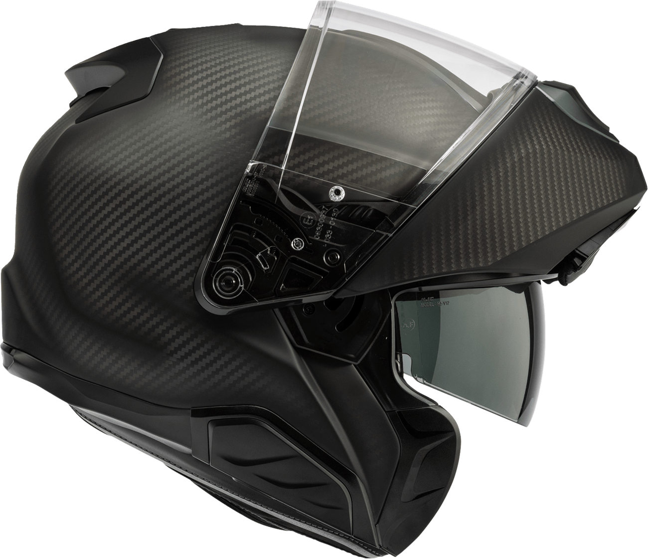 HJC RPHA 91 Carbon Modular Helmet - Solid Matte Carbon 2XL with Advanced Safety and Comfort Features - Kelly Motorsports