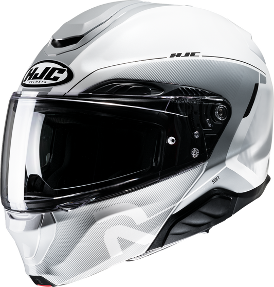 HJC RPHA 91 Modular Helmet - Combust with MC10 Bluetooth - 2XL - Kelly Motorsports