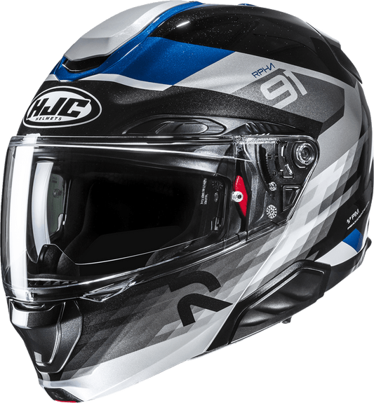 HJC RPHA 91 Modular Helmet - Madal - MC2 - 2XL with Advanced Shell and Sun Visor Features - Kelly Motorsports