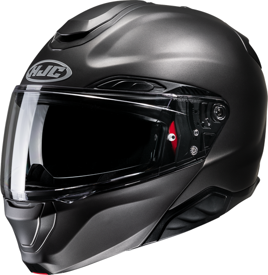 HJC RPHA 91 Modular Helmet - Solid Semi - Flat Titanium Large EA24NUS6SFTV - Kelly Motorsports