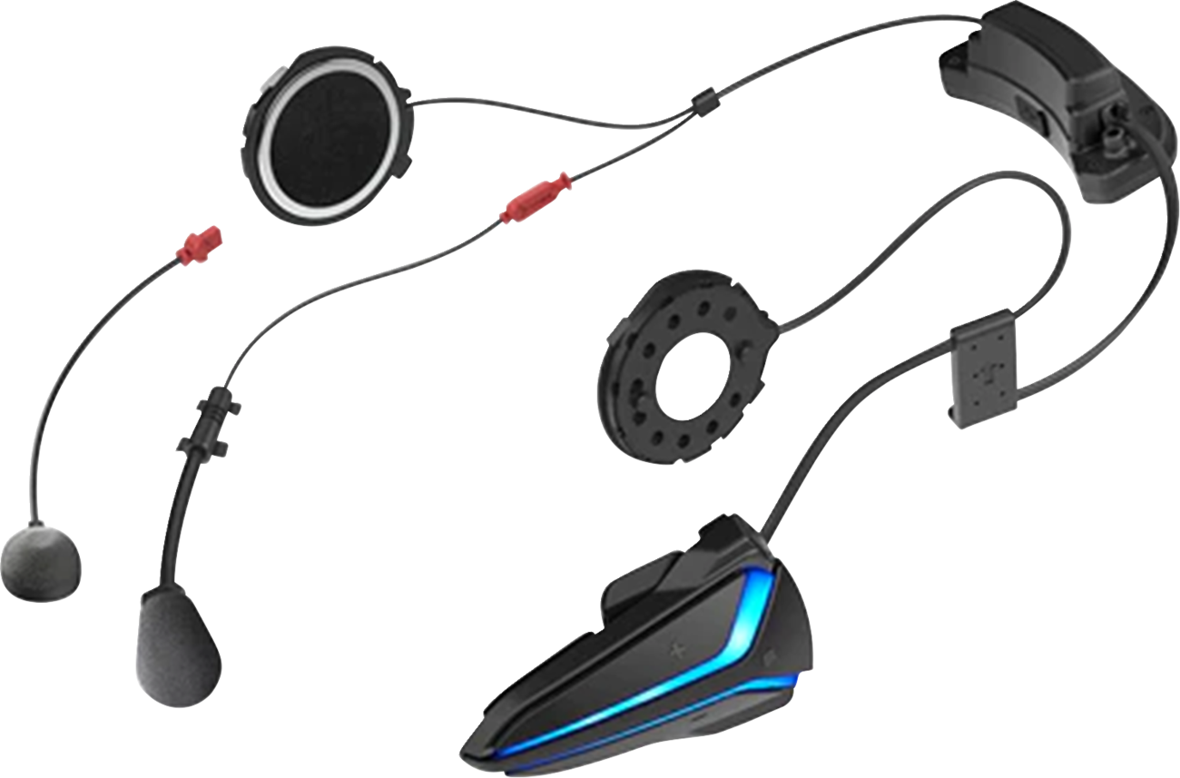 HJC SMART Headset 21B 2nd Generation Bluetooth Motorcycle Intercom - Model BT021B00MBK0 - Kelly Motorsports