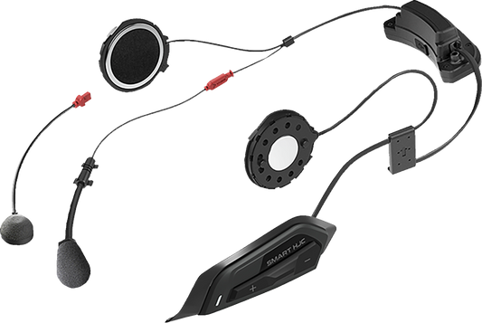 HJC SMART Headset 21B 2nd Generation Bluetooth Motorcycle Intercom - Model BT021B00MBK0 - Kelly Motorsports