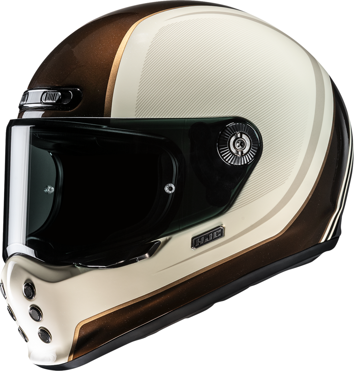 HJC V10 Helmet Hodu Large FA45NUS6709V with Advanced Fiberglass Shell and Bluetooth Compatibility - Kelly Motorsports