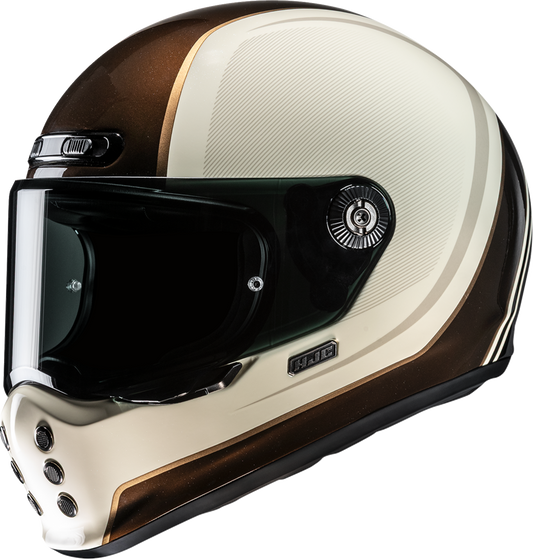 HJC V10 Helmet Hodu MC9 XL FA45NUS7709V - Lightweight Fiberglass Shell with Advanced Safety Features - Kelly Motorsports
