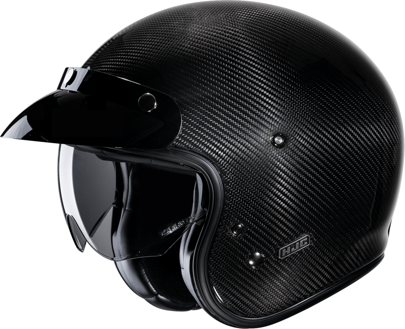 HJC V31 Carbon Helmet - Solid Large (Part JB13NUS6XCBV) - Kelly Motorsports