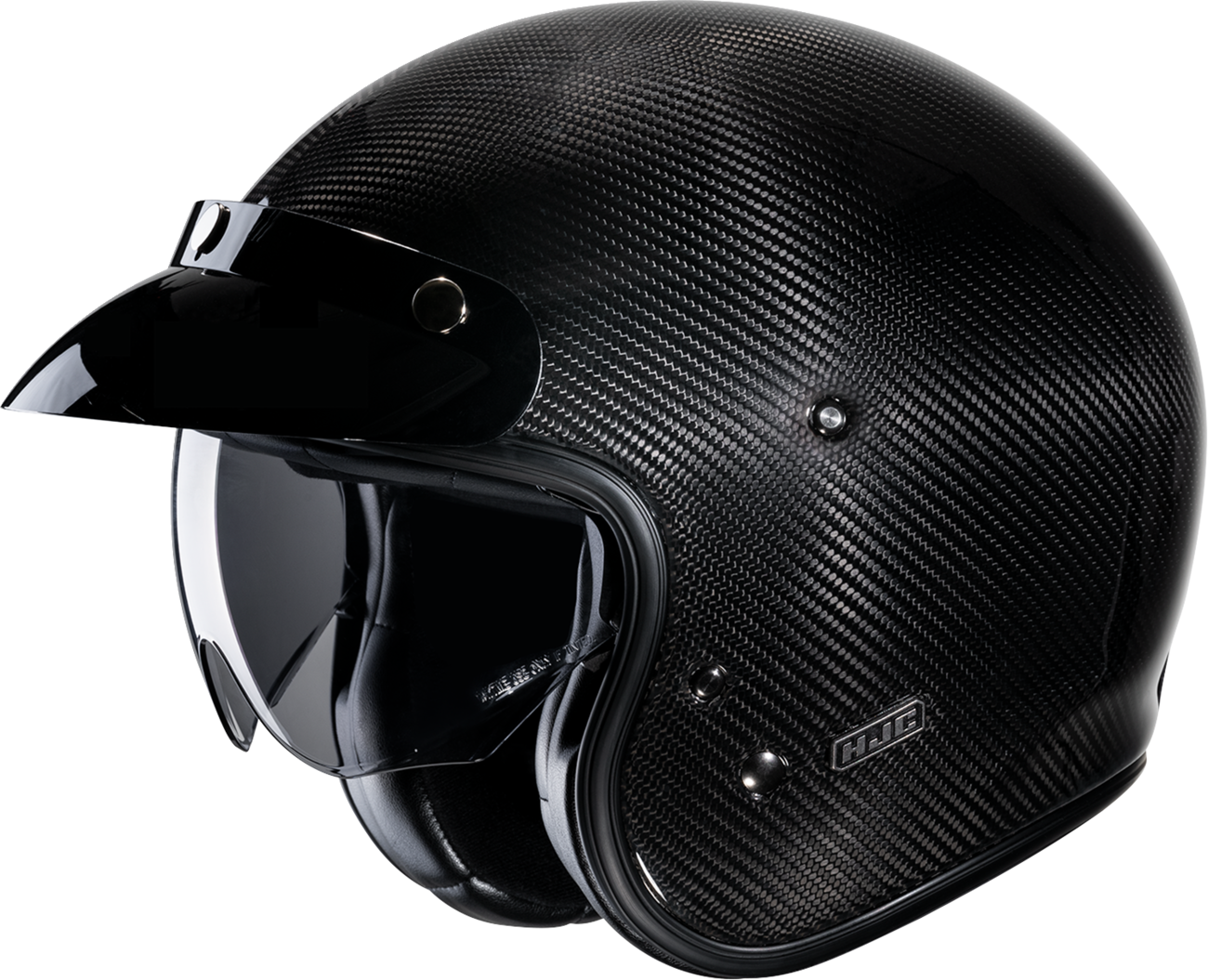 HJC V31 Carbon Helmet - Solid Medium JB13NUS5XCBV - Kelly Motorsports