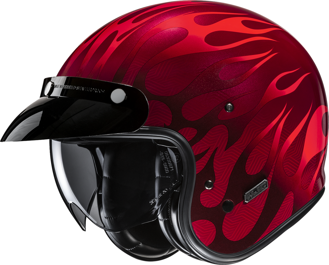 HJC V31 Firo Open - Face Motorcycle Helmet – 2XL, Part JA20NUS8601V - Kelly Motorsports