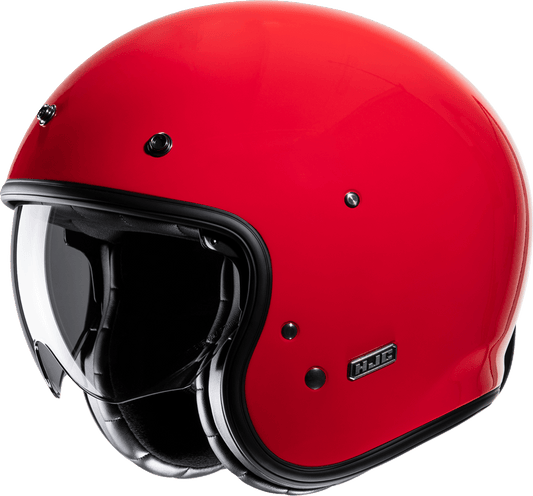 HJC V31 Open-Face Helmet - Solid Deep Red, Medium (Part JA20NUS5DERV) - Kelly Motorsports