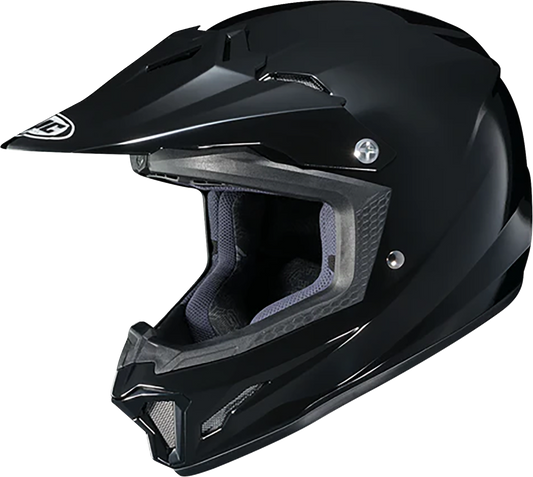 HJC Youth CL - XY II Helmet - Solid Black, Large (Part Number: MP36NUS6XBKV) - Kelly Motorsports