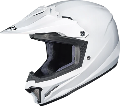 HJC Youth CL - XY II Helmet - Solid White, Small (Part Number: MP36NUS4XWHV) - Kelly Motorsports