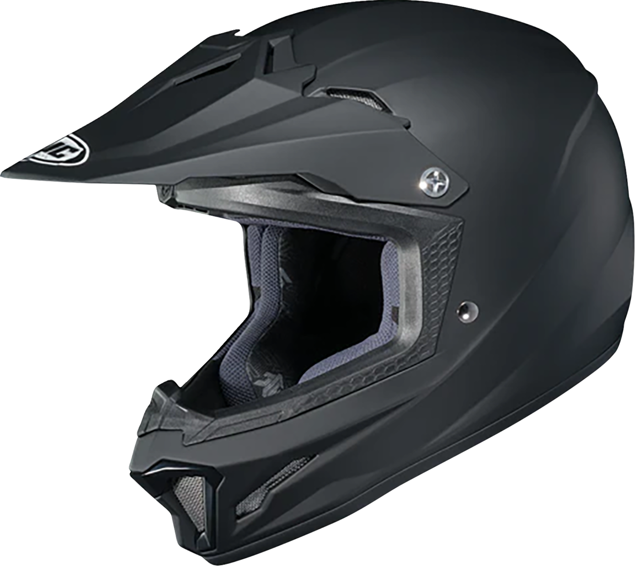 HJC Youth CL - XYII Helmet - Solid Rubbertone, Large, Part MP36NUS6RFBV - Kelly Motorsports