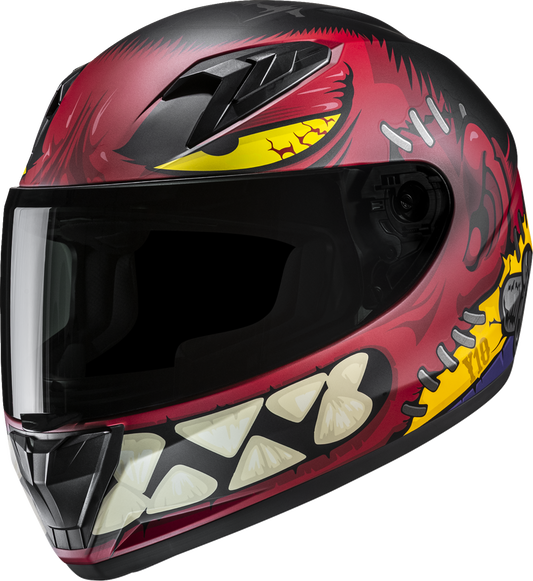 HJC Youth Y10 Helmet - Frank - MC1SF - Large FP70NUSG1S1V - Kelly Motorsports