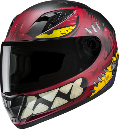 HJC Youth Y10 Helmet - Frank MC1SF - Medium FP70NUSF1S1V - Kelly Motorsports
