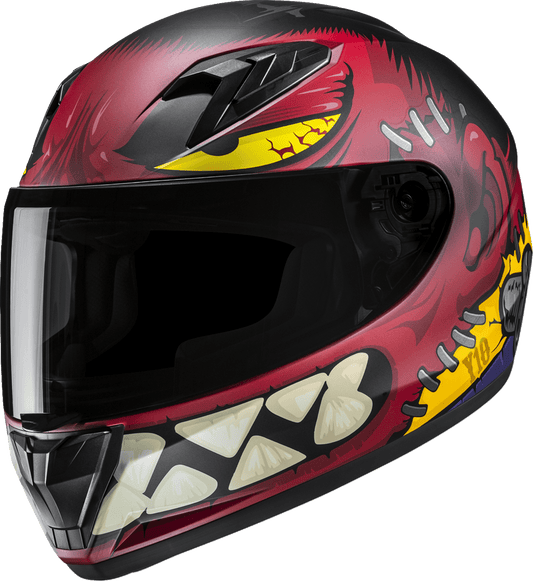 HJC Youth Y10 Helmet - Frank - MC1SF - Small FP70NUSE1S1V - Kelly Motorsports