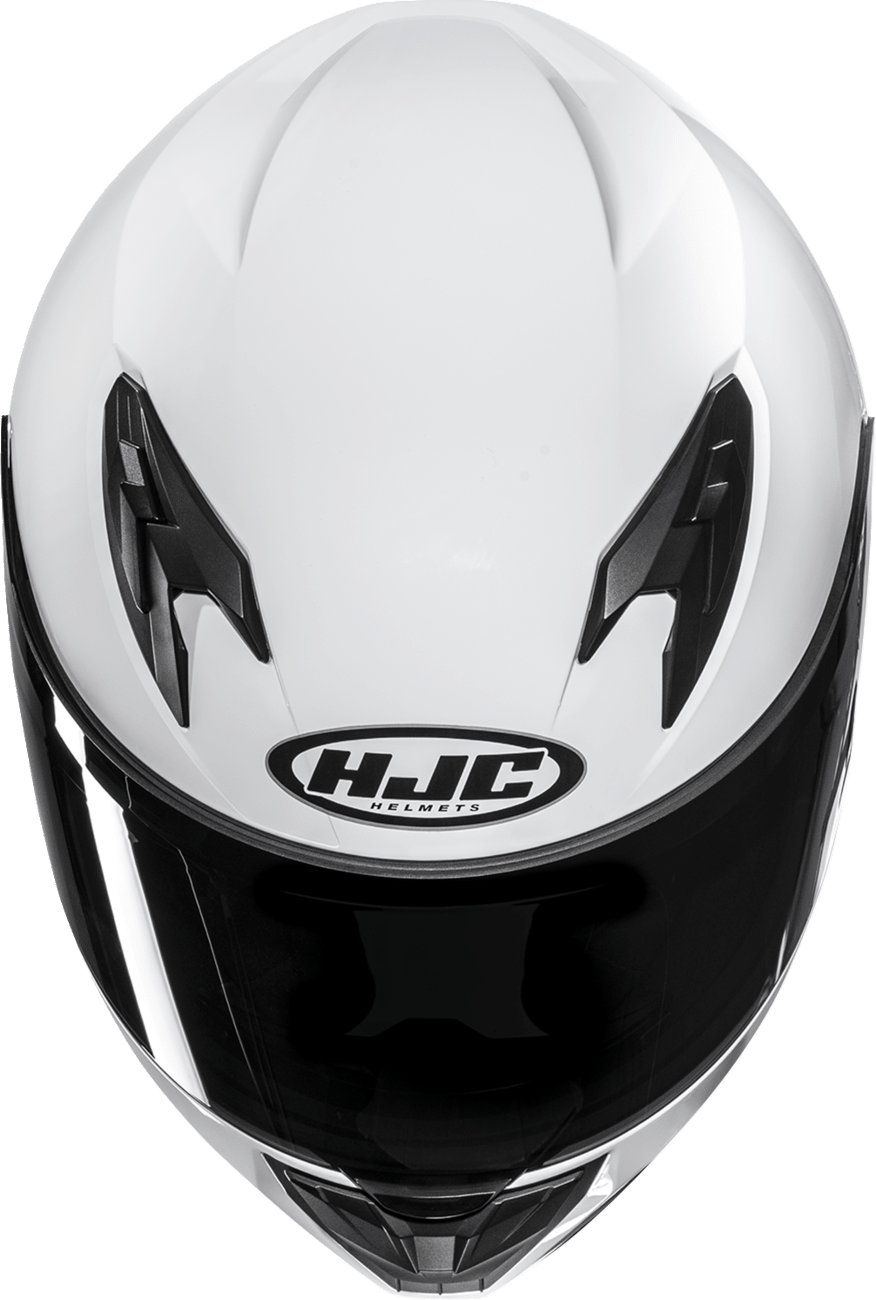 HJC Youth Y10 Helmet - Solid White Large FP70NUSGPWHV - Kelly Motorsports