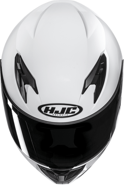 HJC Youth Y10 Helmet - Solid White Large FP70NUSGPWHV - Kelly Motorsports