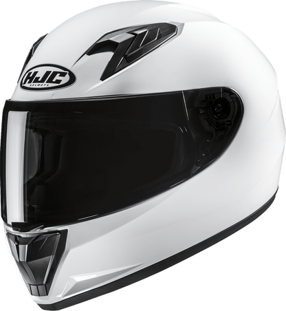 HJC Youth Y10 Helmet - Solid White Large FP70NUSGPWHV - Kelly Motorsports