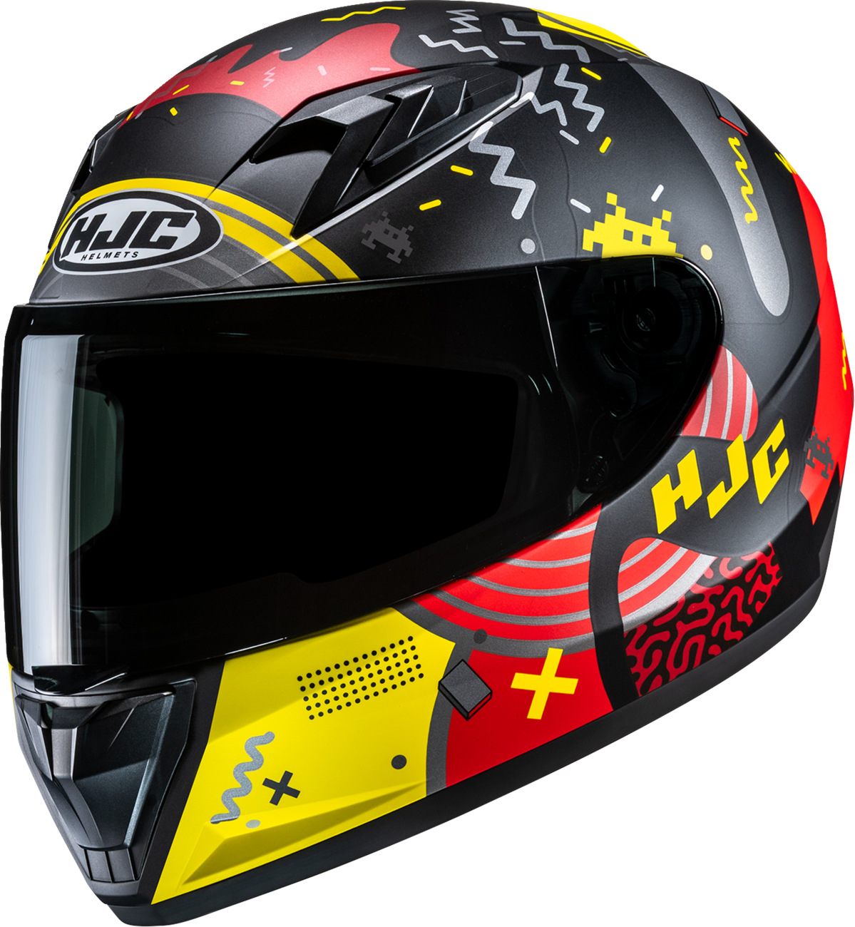 HJC Youth Y10 Mika MC1SF Helmet - Small with Advanced Features and Bluetooth Compatibility - Kelly Motorsports