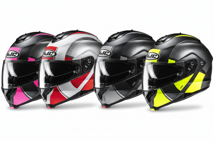 HJC C91 JYN Modular Helmet with Advanced Ventilation, Sun Visor, and Bluetooth