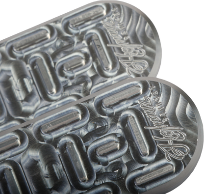 Hoffmann Designs HDB - 1004R Billet Aluminum Foot Pegs for Harley - Davidson V - Twin Models - Kelly Motorsports
