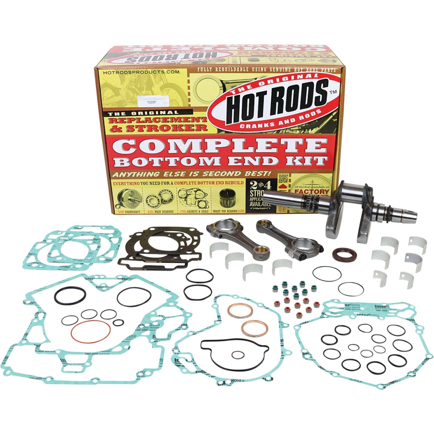 HOT RODS Bottom End Kit HR00187 for Complete Crankshaft Installation - Kelly Motorsports