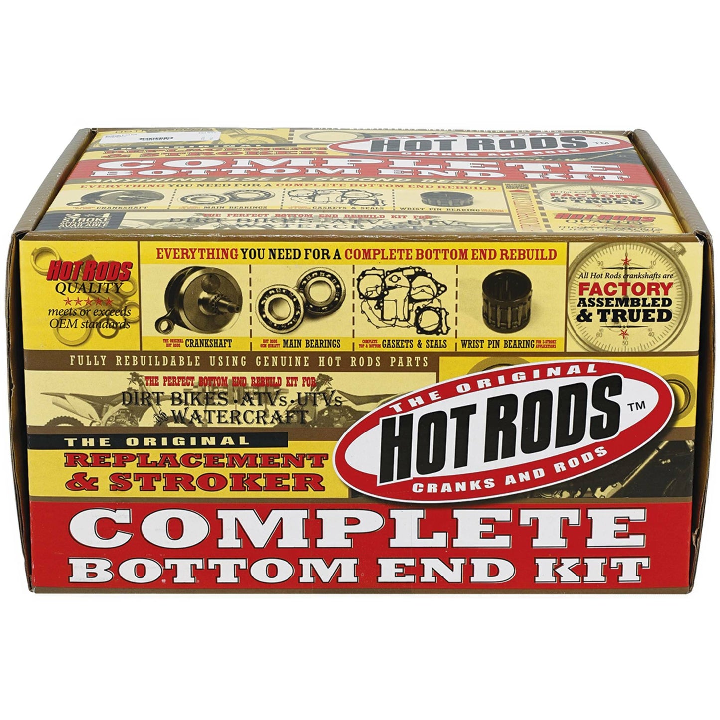 HOT RODS CBK0013 Bottom End Kit for Yamaha YZ125 (1998 - 2000) - Kelly Motorsports