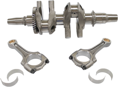Hot Rods HR00049 Crankshaft with Rods - Rebuildable Performance Component - Kelly Motorsports
