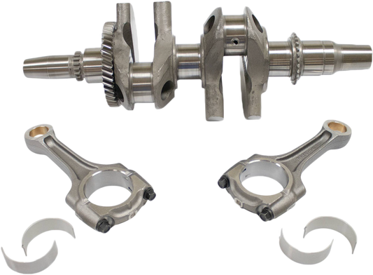 Hot Rods HR00049 Crankshaft with Rods - Rebuildable Performance Component - Kelly Motorsports