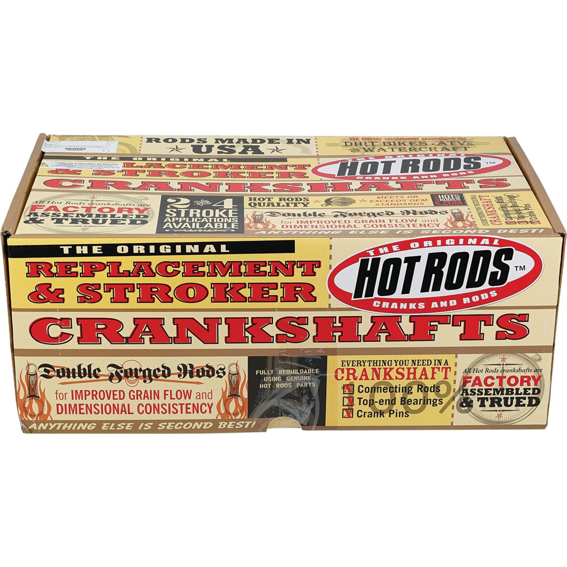 HOT RODS Polaris Sportsman XP 1000 Crankshaft with Rods (Part HR00026) - Kelly Motorsports