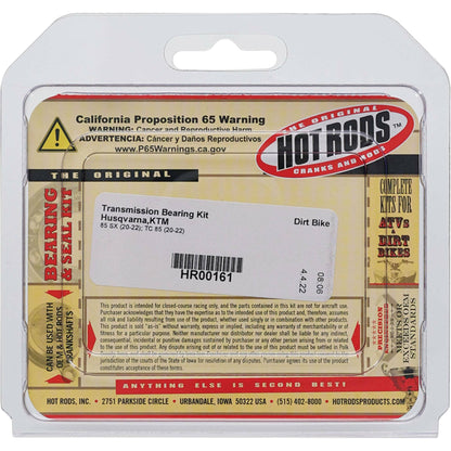 Hot Rods Transmission Bearing Kit for Husqvarna and KTM 85 Models – Part HR00161 - Kelly Motorsports