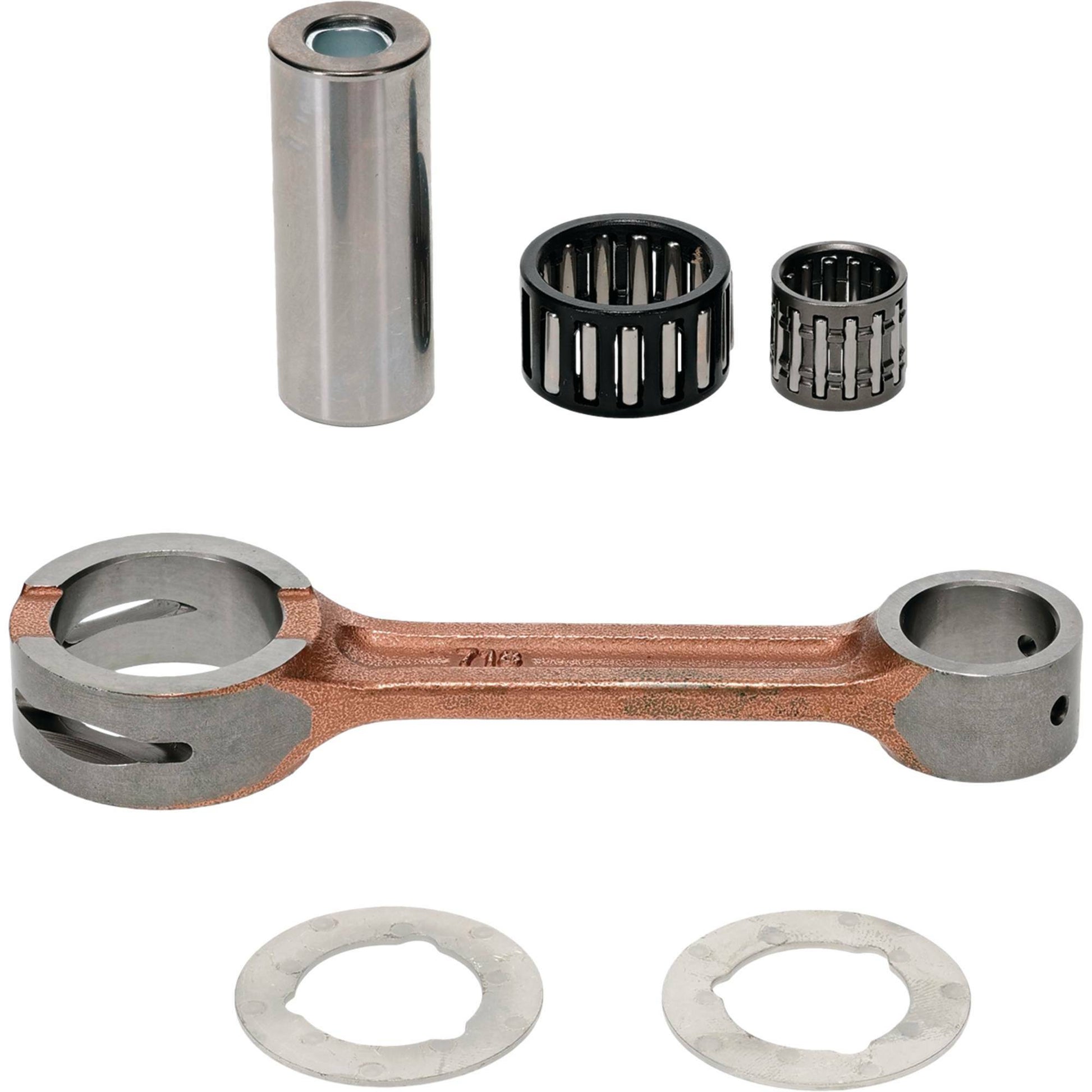 HOT RODS Yamaha YZ125 Connecting Rod Kit Part 8718 – Forged Steel Replacement - Kelly Motorsports