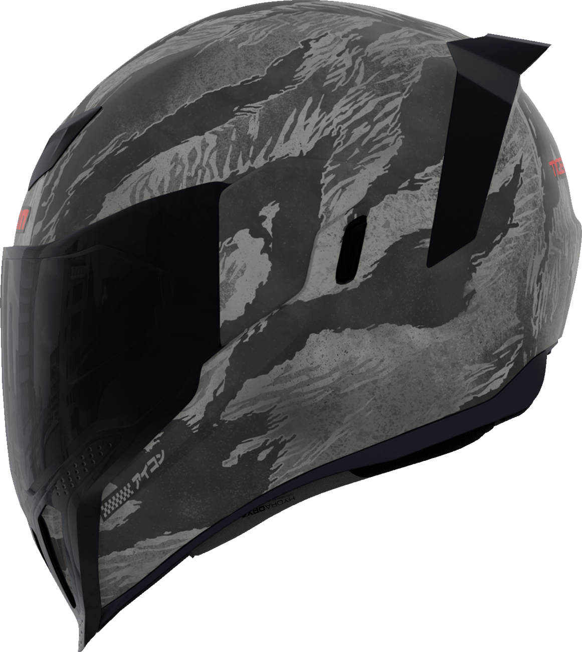 ICON Airflite™ Helmet Tiger's Blood MIPS® Gray - Kelly Motorsports