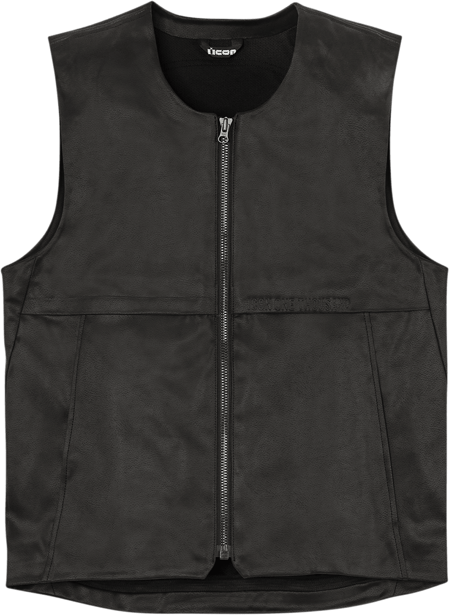 ICON Backlot Vest - Black L/XL 2830-0572 - Kelly Motorsports