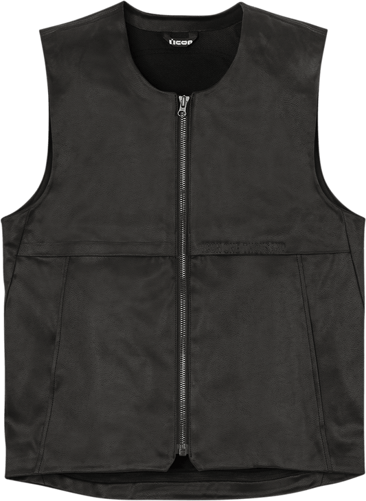 ICON Backlot Vest - Black L/XL 2830-0572 - Kelly Motorsports
