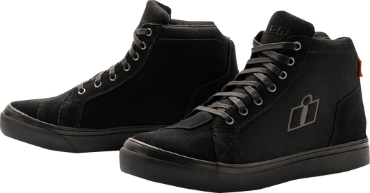 ICON Carga CE™ Boots - Durable Leather with D3O® Ankle Inserts and Slip - Kelly Motorsports