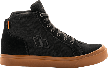 ICON Carga CE™ Boots - Durable Leather with D3O® Ankle Inserts and Slip - Kelly Motorsports