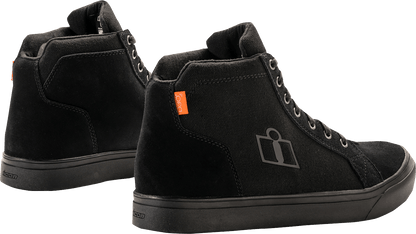 ICON Carga CE™ Boots - Durable Leather with D3O® Ankle Inserts and Slip - Kelly Motorsports