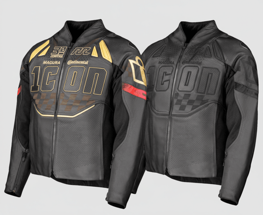 ICON Contra3 Rizz Rizz Men's Jacket w/Impact Protection - Kelly Motorsports