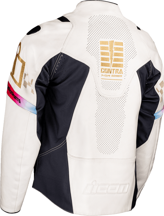 ICON Contra3 Rizz Rizz Men's Jacket w/Impact Protection - Kelly Motorsports