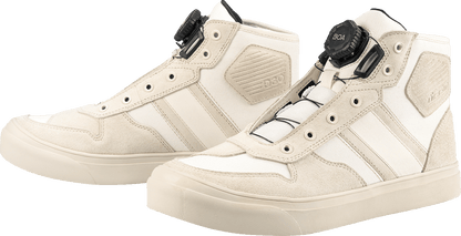 ICON Dog Days Boots - Genuine Leather w/D3O® Ankle Inserts & BOA - Kelly Motorsports