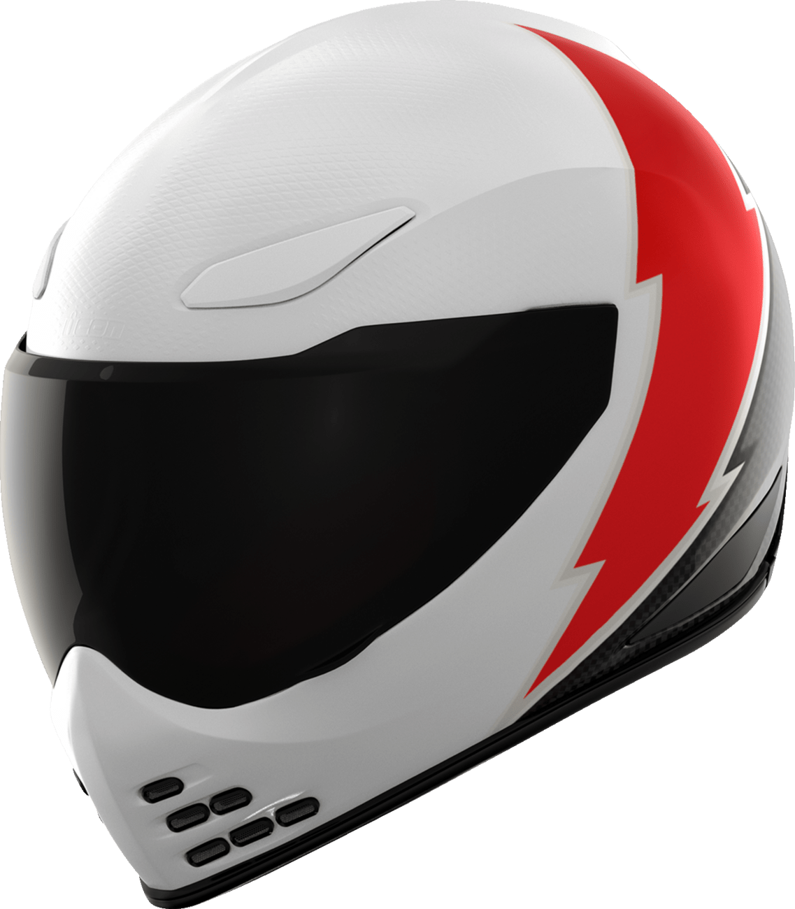 ICON Domain™ Helmet Slabtown w/Fog-Free Shield White - Kelly Motorsports