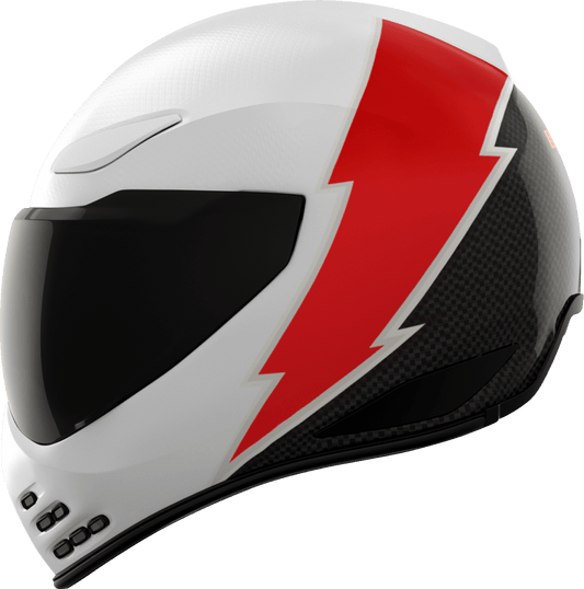 ICON Domain™ Helmet Slabtown w/Fog-Free Shield White - Kelly Motorsports