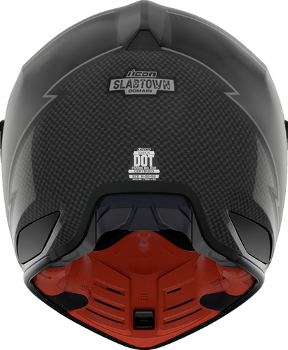 ICON Domain™ Slabtown Black Helmet w/Fog-Free Shield - Kelly Motorsports
